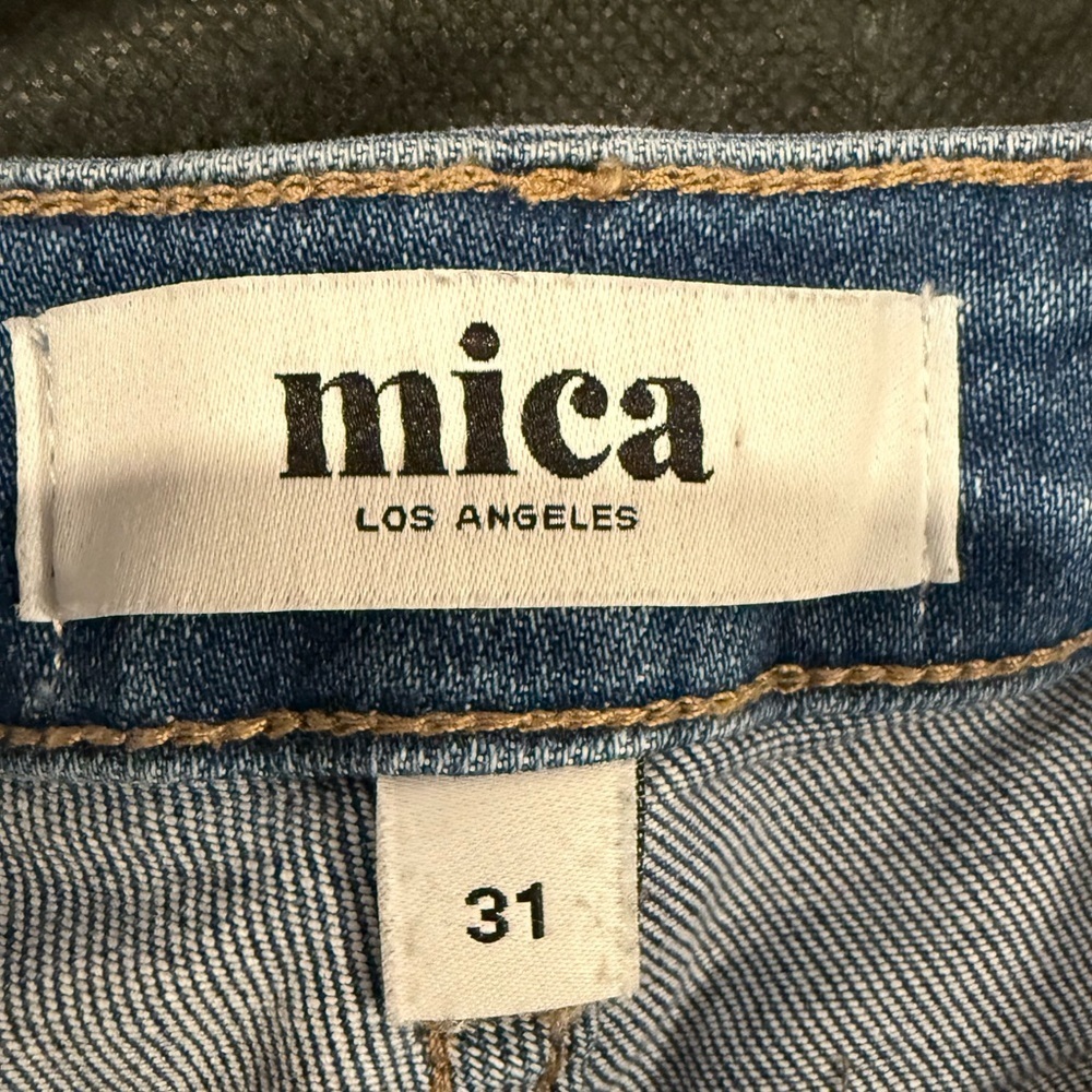 🔥NWOT Mica Blue Denim Women's Loose Fit Jeans Sz 31🔥 - Picture 4 of 8